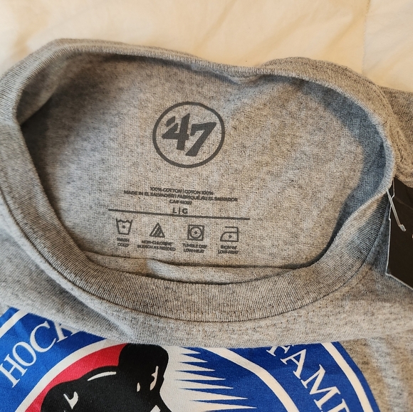 NWT Gray Hockey Hall of Fame Youth T-Shirt Size Large - Picture 5 of 5